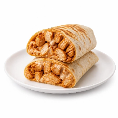 Jersey Mike's Hot Subs as Wraps #43 Chipotle Chicken with Mayonnaise Flour Tortilla