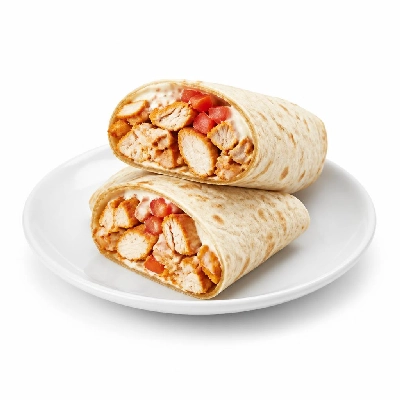 Jersey Mike's Hot Subs as Wraps #43 Chipotle Chicken with Mayonnaise Tomato