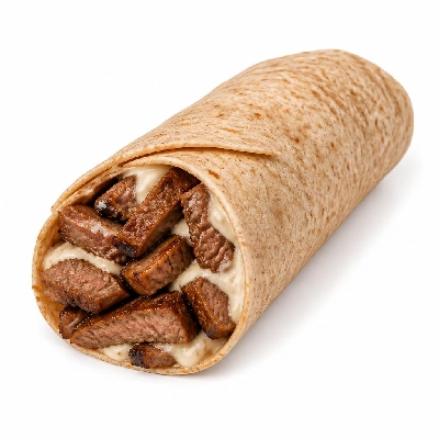 Jersey Mike's Hot Subs as Wraps #43 Chipotle Steak with Mayonnaise Wheat