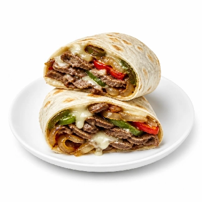 Jersey Mike's Hot Subs as Wraps California Cheesesteak with Mayonnaise Flour Tortilla