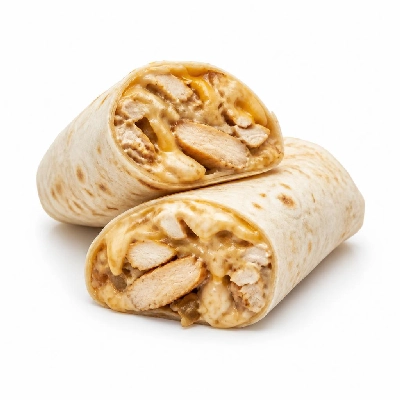 Jersey Mike's Hot Subs as Wraps California Chicken Cheesesteak with Mayonnaise Flour Tortilla