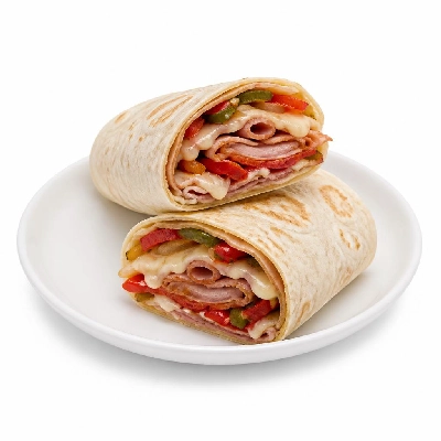 Jersey Mike's Hot Subs as Wraps Chicka-Phila-Roni Flour Tortilla