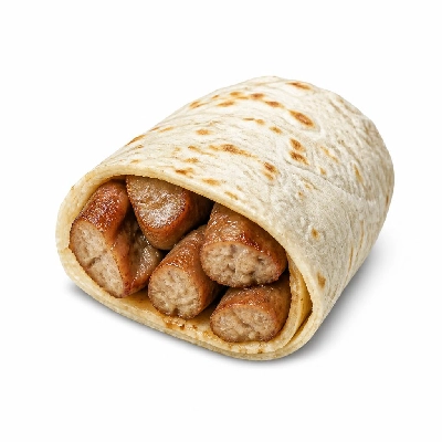 Jersey Mike's Hot Subs as Wraps Sausage Flour Tortilla