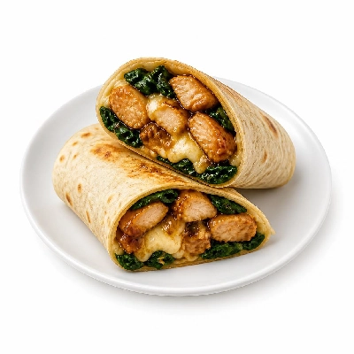 Jersey Mike's Hot Subs as Wraps Teriyaki Chicken Cheesesteak Spinach