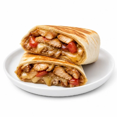 Jersey Mike's Hot Subs as Wraps Teriyaki Chicken Cheesesteak Tomato