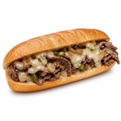 Jersey Mike's Hot Subs California Cheesesteak with Mayonnaise in a Tub