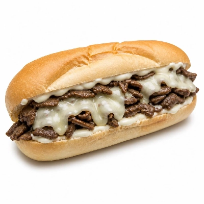 Jersey Mike's Hot Subs California Cheesesteak with Mayonnaise White Giant