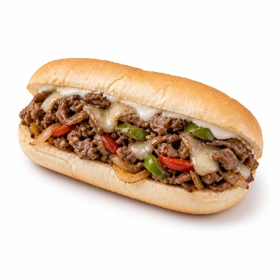 Jersey Mike's Hot Subs California Cheesesteak with Mayonnaise White Regular