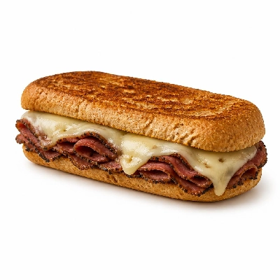 Jersey Mike's Hot Subs Pastrami and Swiss Wheat Giant