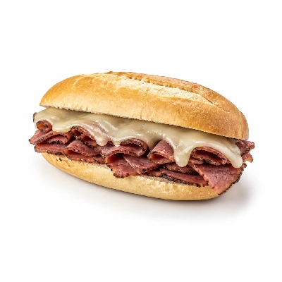 Jersey Mike's Hot Subs Pastrami and Swiss White Regular