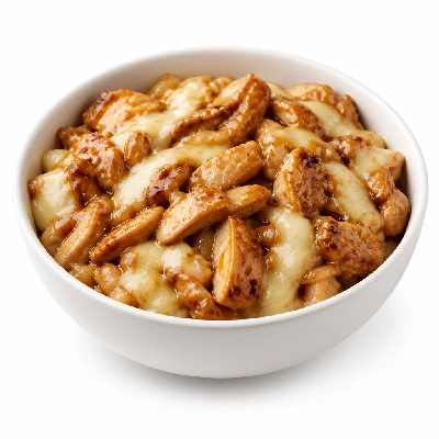 Jersey Mike's Hot Subs Teriyaki Chicken Cheesesteak in a Tub