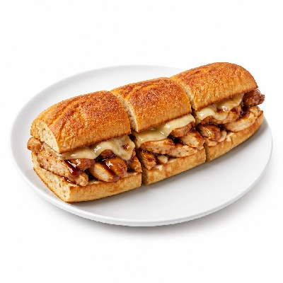 Jersey Mike's Hot Subs Teriyaki Chicken Cheesesteak Wheat Giant