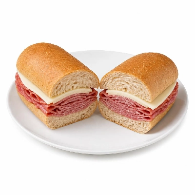 Jersey Mike's Kid's Meal Subs #11 Salami and Provolone Wheat