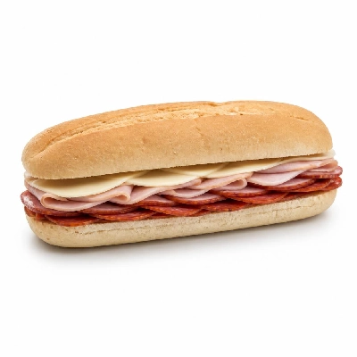 Jersey Mike's Number Eight Club Sub Club on Gluten Free Roll Regular