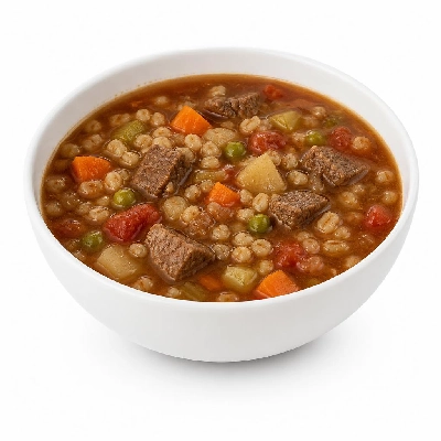 Jersey Mike's Soups Vegetable Beef & Barley Bowl