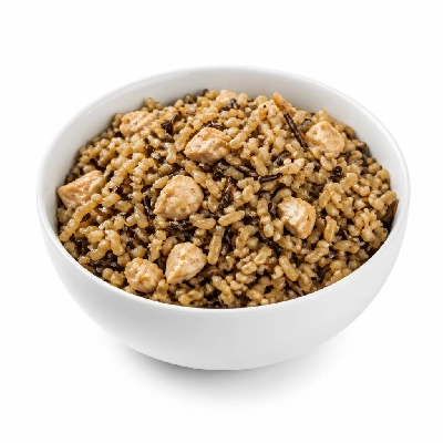 Jersey Mike's Soups Wild and Brown Rice with Chicken Bowl