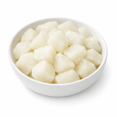 Jicama boiled with salt
