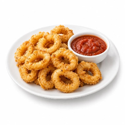 Johnny Carino's Appetizers Fried Calamari Grandioso with Spicy Marinara Sauce