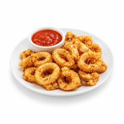 Johnny Carino's Appetizers Fried Calamari Solo with Spicy Marinara Sauce