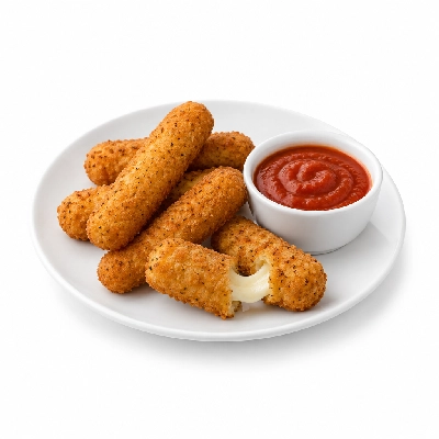 Johnny Carino's Appetizers Fried Mozzarella Solo with Spicy Marinara Sauce