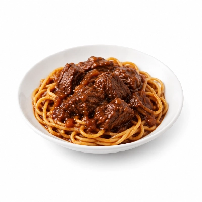 Johnny Carino's Beef Pork Items Italian Pot Roast Dinner with Spaghetti