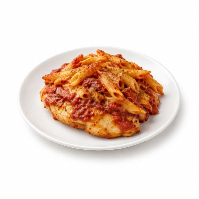 Johnny Carino's Chicken Items Lemon Rosemary Grandioso with Pasta Tomato Sauce