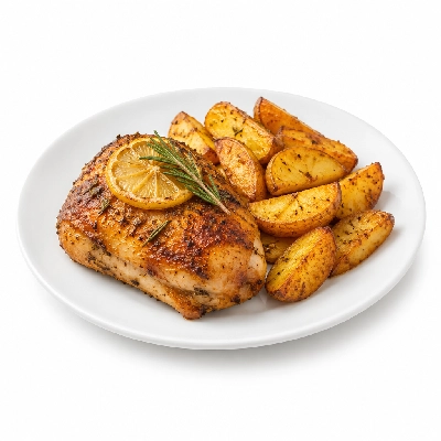 Johnny Carino's Chicken Items Lemon Rosemary Grandioso with Roasted Potatoes