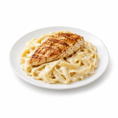 Johnny Carino's Chicken Items Milano Lunch with Fettuccini Alfredo