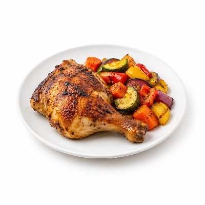 Johnny Carino's Chicken Items Wood Roasted with Vegetable Medley