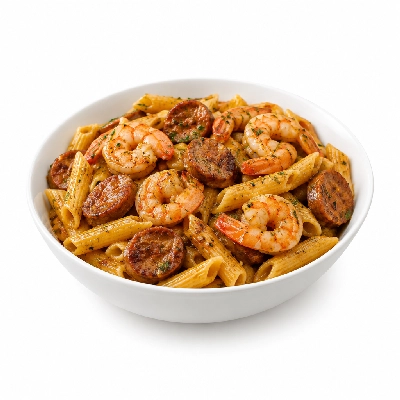 Johnny Carino's Classics Skilletini Combo with Shrimp Grandioso Italian Sausage