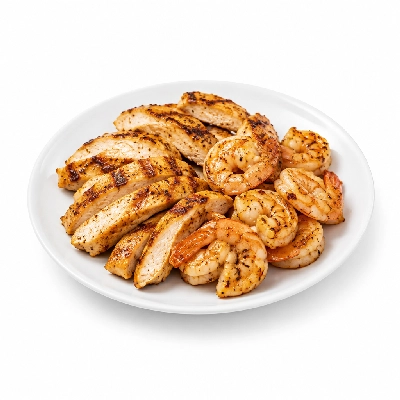 Johnny Carino's Classics Skilletini Combo with Shrimp Lunch Grilled Sliced Chicken