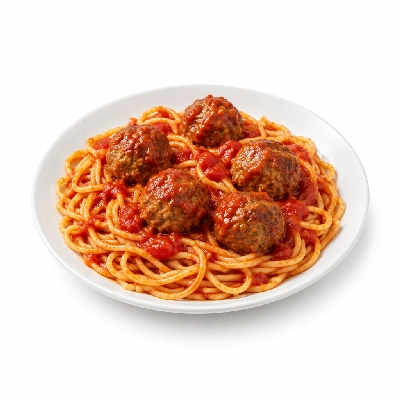 Johnny Carino's Classics Spaghetti with Meatballs Lunch