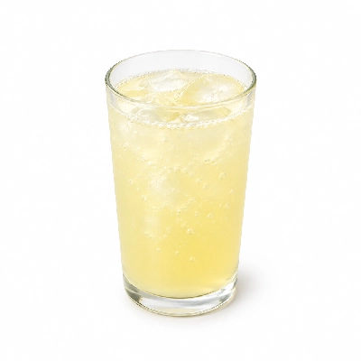 Johnny Carino's Kids Menu Items Italian Cream Soda with Lemon Syrup