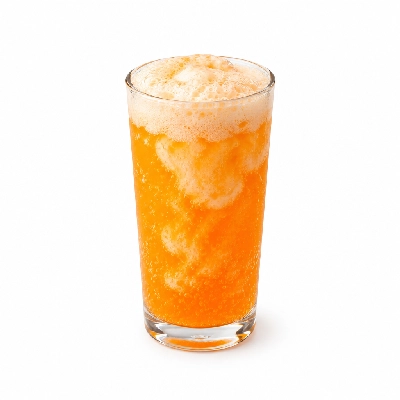 Johnny Carino's Kids Menu Items Italian Cream Soda with Orange Syrup