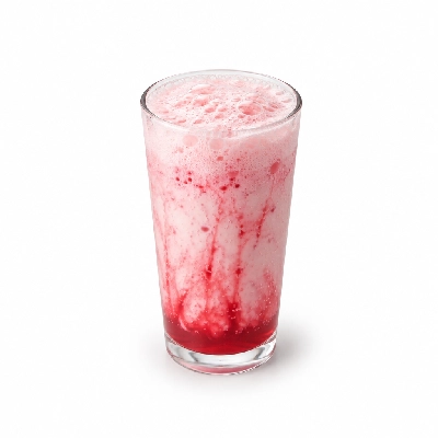 Johnny Carino's Kids Menu Items Italian Cream Soda with Raspberry Syrup