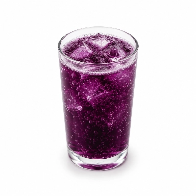 Johnny Carino's Kids Menu Items Italian Soda with Blackberry Syrup