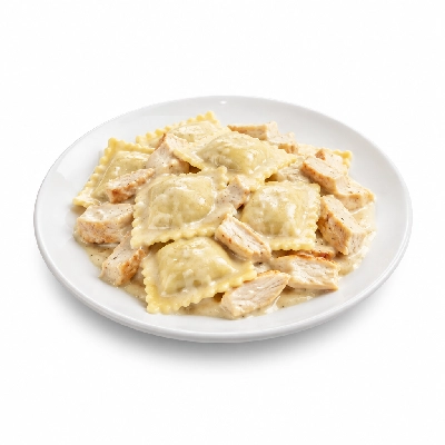 Johnny Carino's Pastas Smoked Chicken and Jalapeno Cream Ravioli Lunch