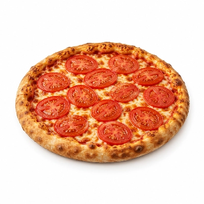 Johnny Carino's Pizzas Create Your Own with Roma Tomato Slices