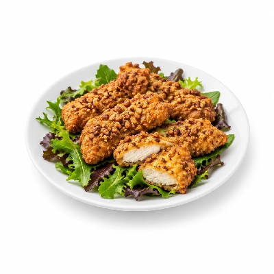 Johnny Carino's Salads Pecan Breaded Chicken Combo