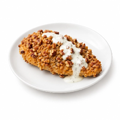 Johnny Carino's Salads Pecan Breaded Chicken Solo with Ranch Dressing