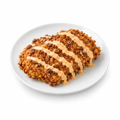 Johnny Carino's Salads Pecan Breaded Chicken Solo with Spicy Ranch Dressing