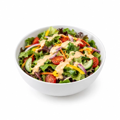 Johnny Carino's Salads Soups House Grandioso with Spicy Ranch Dressing