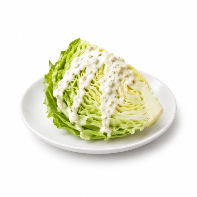 Johnny Carino's Salads Soups Italian Wedge with Roasted Garlic Ranch Dressing