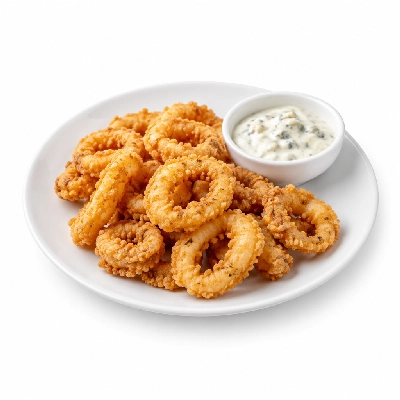 Johnny Carino's Salads Zesty Calamari with Creamy Gorgonzola Dressing