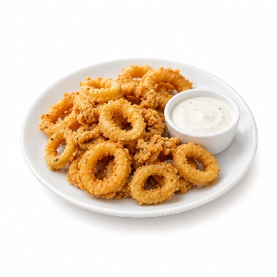 Johnny Carino's Salads Zesty Calamari with Roasted Garlic Ranch Dressing