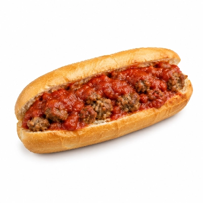 Johnny Carino's Sandwiches Italian Sausage Hoagie with Tomato Sauce