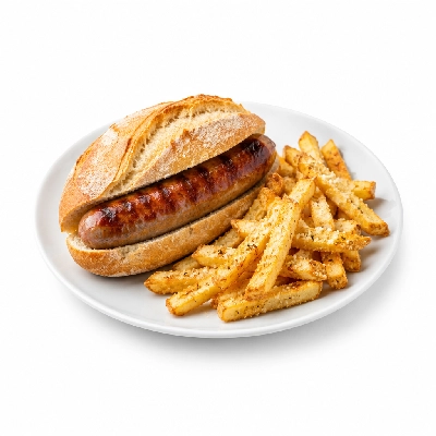 Johnny Carino's Sandwiches Sausage with Parmesan Fries