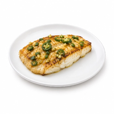 Johnny Carino's Seafood Items Jalapeno Garlic Tilapia Dinner