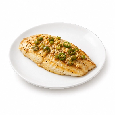 Johnny Carino's Seafood Items Jalapeno Garlic Tilapia Lunch