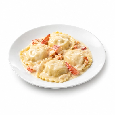 Johnny Carino's Seafood Items Lobster Ravioli Dinner